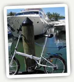 Citizen Bike at the marina